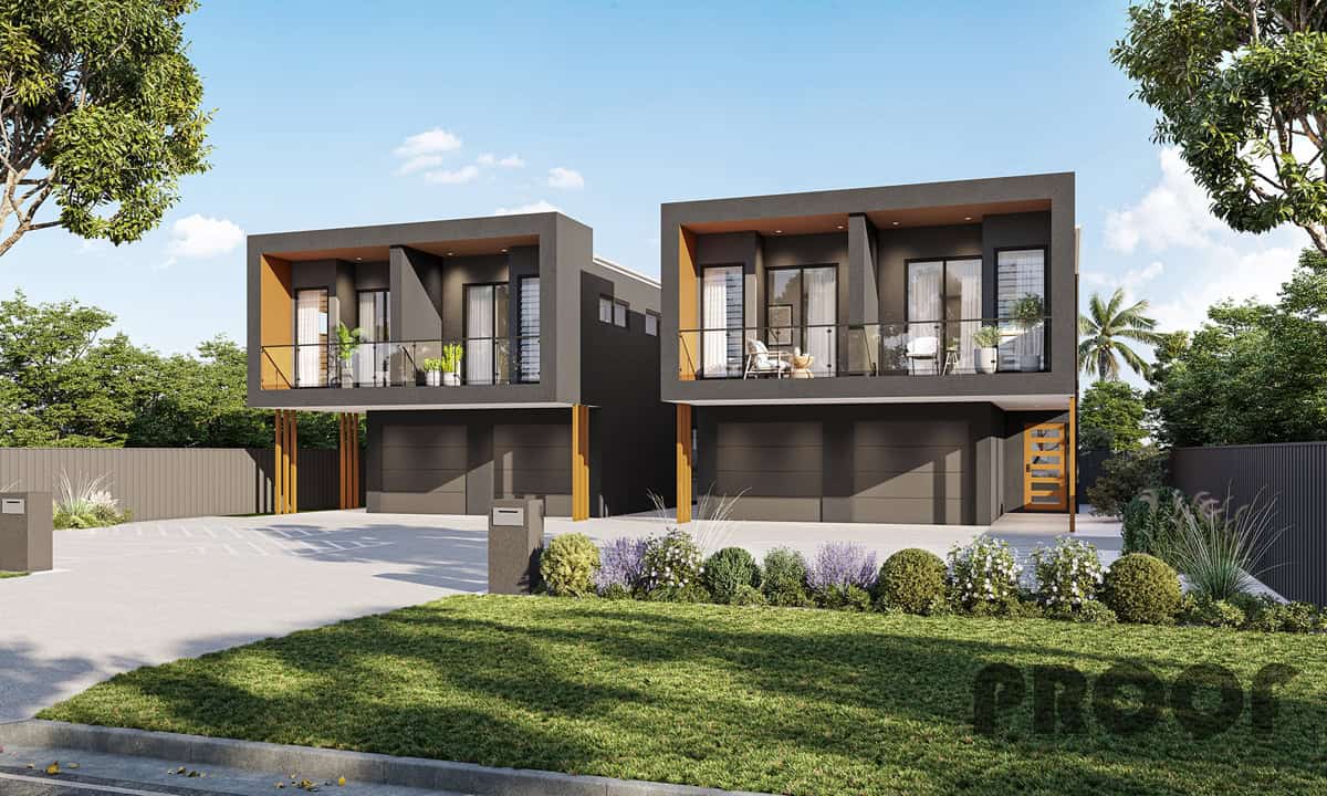 Modern Brisbane rooming house with luxury amenities and secure parking.