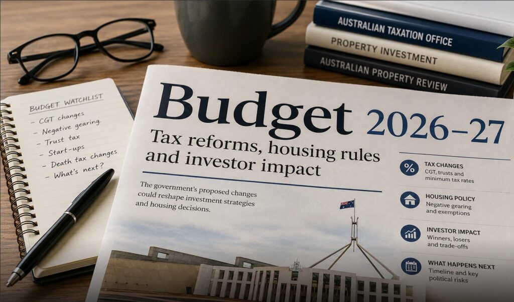 Federal Budget for Property Investment