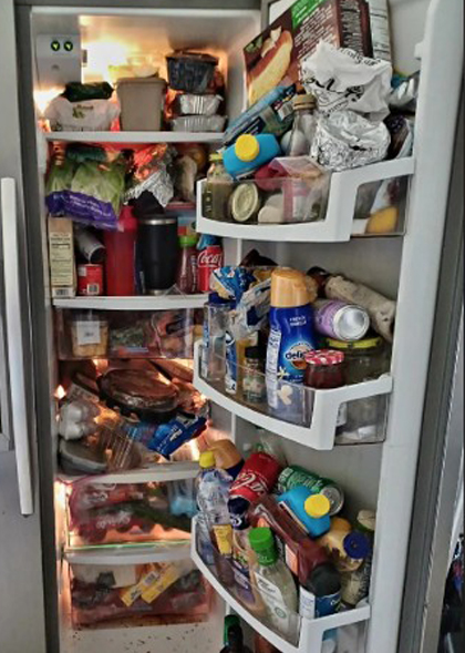 Messy Fridge
